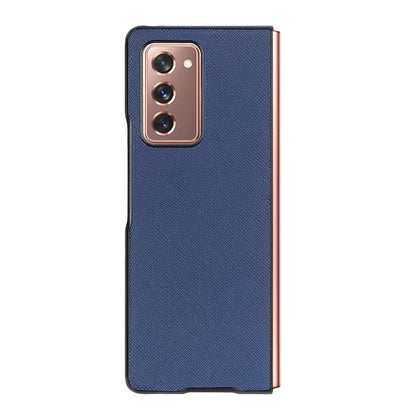 Cross Texture PU Shockproof Protective Case, For Samsung Galaxy Z Fold2 5G
