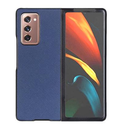 Cross Texture PU Shockproof Protective Case, For Samsung Galaxy Z Fold2 5G