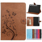 Butterfly Flower Embossing Pattern Horizontal Flip Leather Case with Holder & Card Slots & Wallet, For Samsung Galaxy Tab A7 10.4 (2020), For Samsung Galaxy Tab A 8.4 (2020), For Samsung Galaxy Tab S8 / Galaxy Tab S7, For Samsung Galaxy Tab S6