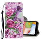 Coloured Drawing Pattern Horizontal Flip PU Leather Case with Holder & Card Slots & Wallet & Lanyard