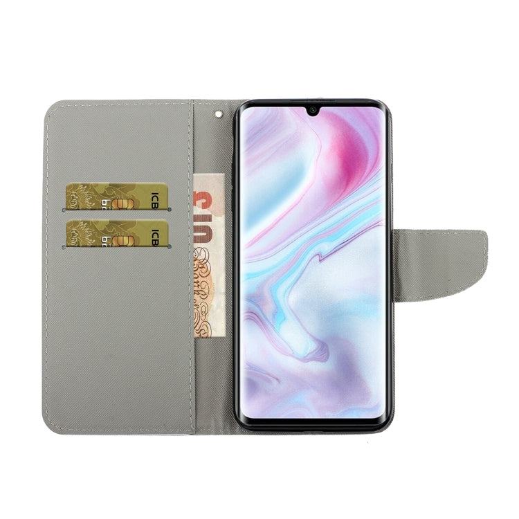 Coloured Drawing Pattern Horizontal Flip PU Leather Case with Holder & Card Slots & Wallet & Lanyard