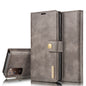 DG.MING Crazy Horse Texture Flip Detachable Magnetic Leather Case with Holder & Card Slots & Wallet, For Samsung Galaxy S20 FE