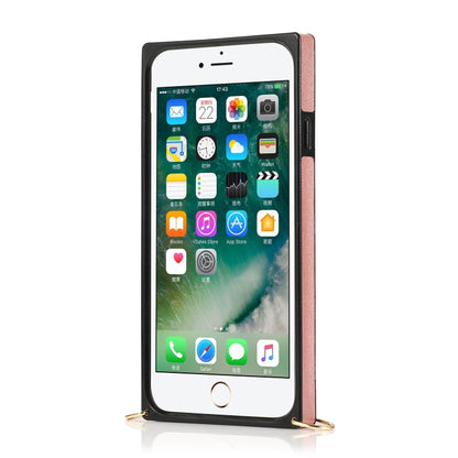 Wrist Strap PU+TPU Shockproof Protective Case with Crossbody Lanyard & Holder & Card Slot, For iPhone 6, For iPhone 7 / 8 / SE 2020, For iPhone 6 Plus, For iPhone 8 Plus / 7 Plus, For iPhone XS / X, For iPhone XR, For iPhone XS Max, For iPhone 11������...