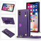 Wrist Strap PU+TPU Shockproof Protective Case with Crossbody Lanyard & Holder & Card Slot, For iPhone 6, For iPhone 7 / 8 / SE 2020, For iPhone 6 Plus, For iPhone 8 Plus / 7 Plus, For iPhone XS / X, For iPhone XR, For iPhone XS Max, For iPhone 11������...