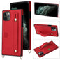 Wrist Strap PU+TPU Shockproof Protective Case with Crossbody Lanyard & Holder & Card Slot, For iPhone 6, For iPhone 7 / 8 / SE 2020, For iPhone 6 Plus, For iPhone 8 Plus / 7 Plus, For iPhone XS / X, For iPhone XR, For iPhone XS Max, For iPhone 11������...