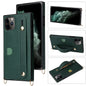 Wrist Strap PU+TPU Shockproof Protective Case with Crossbody Lanyard & Holder & Card Slot, For iPhone 11 Pro Max