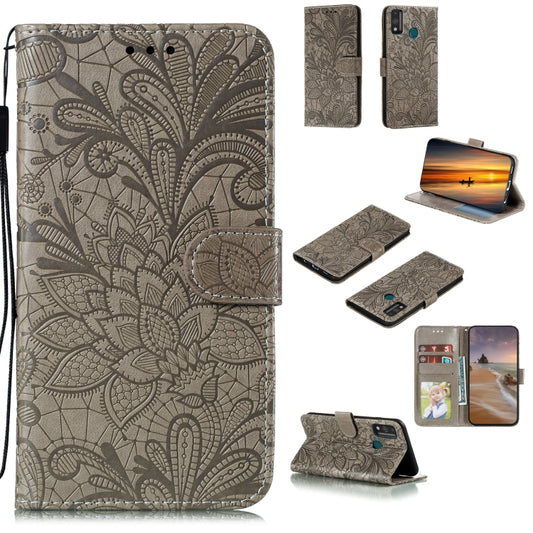Lace Flower Horizontal Flip Leather Case with Holder & Card Slots & Wallet & Photo Frame, For Huawei Honor 9X Lite, For Huawei Honor Play 4 / Maimang 9 / Mate 40 Lite, For Google Pixel 5, For Google Pixel 5 XL, For Samsung Galaxy A01 Core��������������...