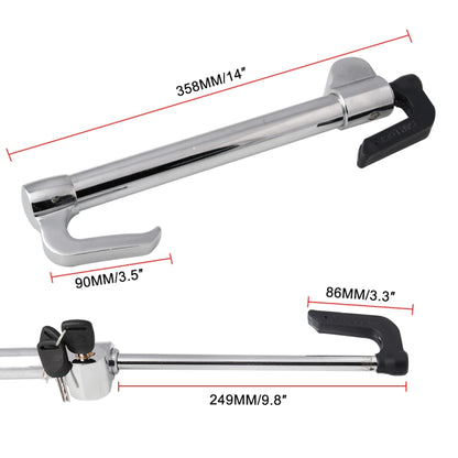Universal Modified Clutch Lock Extendable Steering Wheel & Clutch Brake Lock, SW019