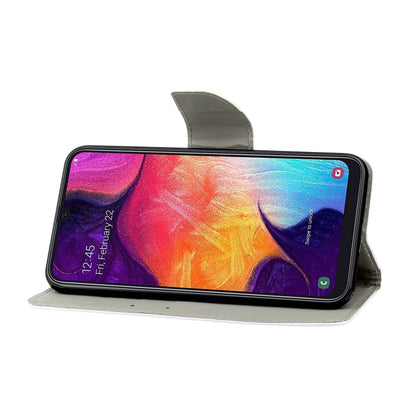Coloured Drawing Pattern Horizontal Flip PU Leather Case with Holder & Card Slots & Wallet & Lanyard