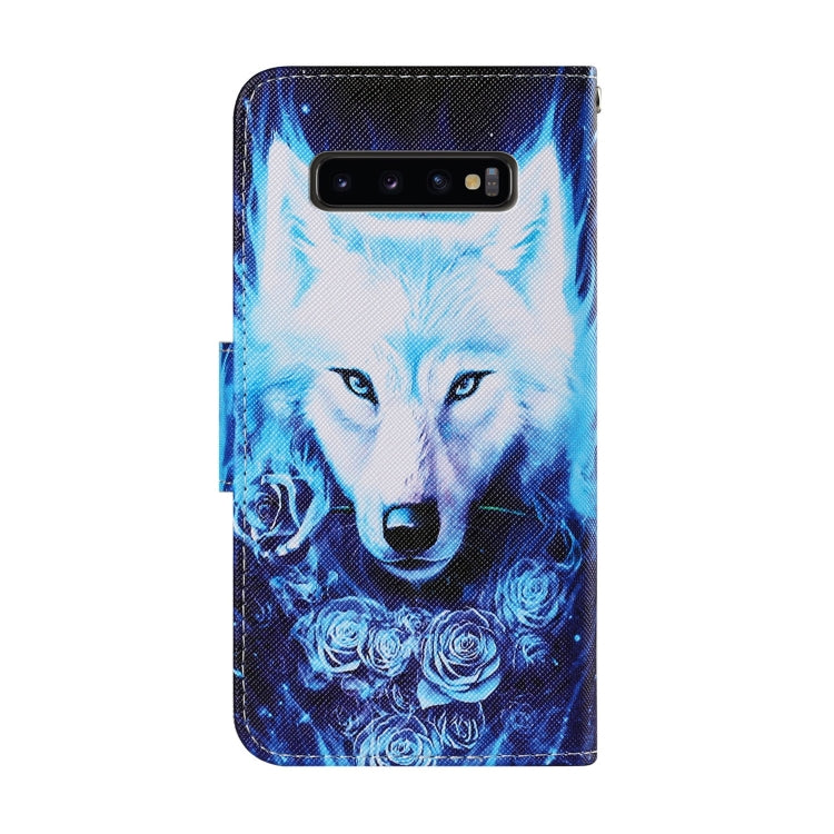 Coloured Drawing Pattern Horizontal Flip PU Leather Case with Holder & Card Slots & Wallet & Lanyard