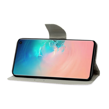 Coloured Drawing Pattern Horizontal Flip PU Leather Case with Holder & Card Slots & Wallet & Lanyard