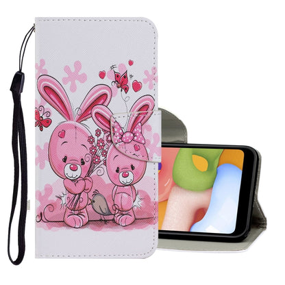 Coloured Drawing Pattern Horizontal Flip PU Leather Case with Holder & Card Slots & Wallet & Lanyard