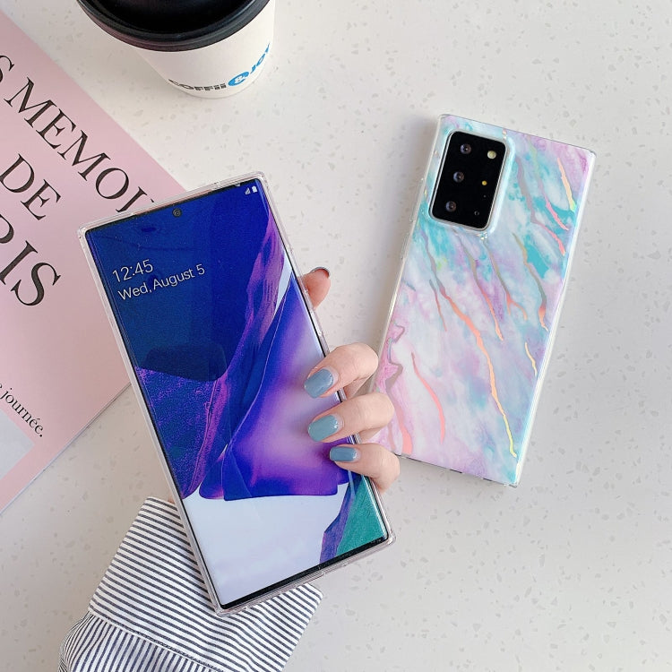 Laser Marble Pattern TPU Protective Case