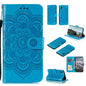 Mandala Embossing Pattern Horizontal Flip PU Leather Case with Holder & Card Slots & Walle & Lanyard, For Samsung Galaxy A01 Core, For Xiaomi Mi Note10 Lite, For Samsung Galaxy M31s