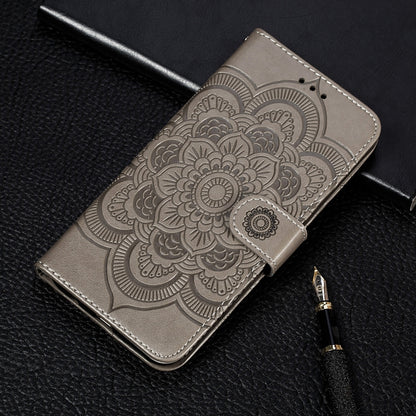 Mandala Embossing Pattern Horizontal Flip PU Leather Case with Holder & Card Slots & Walle & Lanyard, For Samsung Galaxy A01 Core, For Xiaomi Mi Note10 Lite, For Samsung Galaxy M31s