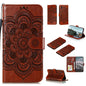 Mandala Embossing Pattern Horizontal Flip PU Leather Case with Holder & Card Slots & Walle & Lanyard, For Samsung Galaxy A01 Core, For Xiaomi Mi Note10 Lite, For Samsung Galaxy M31s
