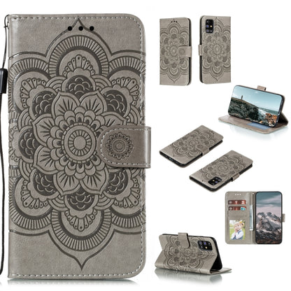 Mandala Embossing Pattern Horizontal Flip PU Leather Case with Holder & Card Slots & Walle & Lanyard, For Samsung Galaxy A01 Core, For Xiaomi Mi Note10 Lite, For Samsung Galaxy M31s