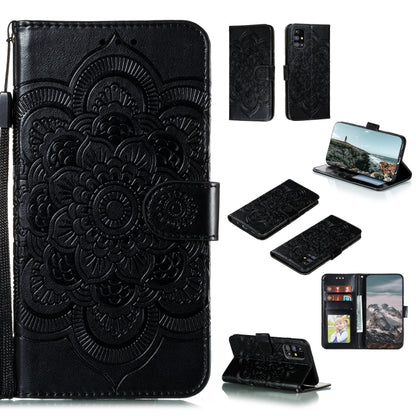 Mandala Embossing Pattern Horizontal Flip PU Leather Case with Holder & Card Slots & Walle & Lanyard, For Samsung Galaxy A01 Core, For Xiaomi Mi Note10 Lite, For Samsung Galaxy M31s