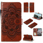 Mandala Embossing Pattern Horizontal Flip PU Leather Case with Holder & Card Slots & Walle & Lanyard, For Samsung Galaxy A01 Core, For Xiaomi Mi Note10 Lite, For Samsung Galaxy M31s