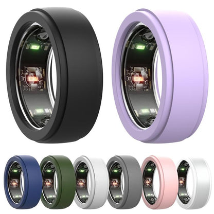 xDfind For Samsung Galaxy Ring / Oura Ring Smart Ring Silicone Solid Color Cover