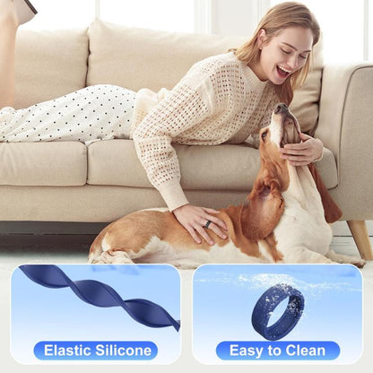 xDfind For Samsung Galaxy Ring / Oura Ring Smart Ring Silicone Solid Color Cover