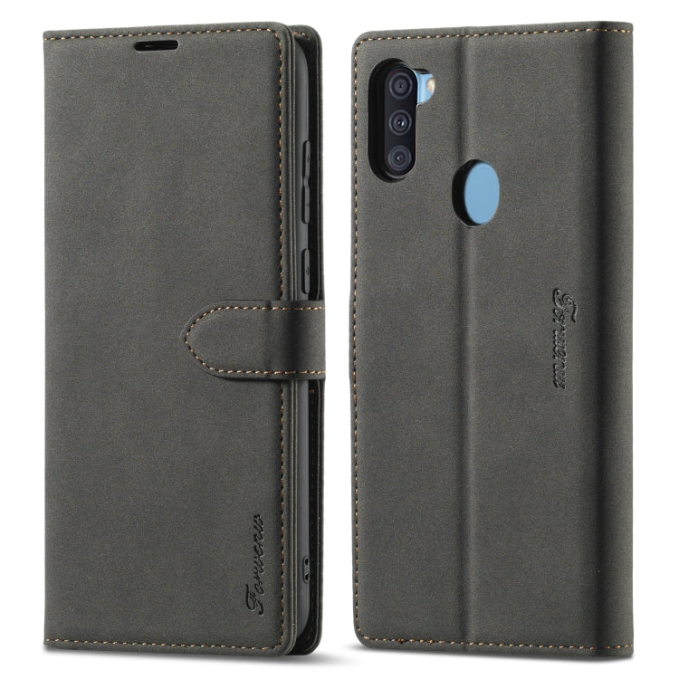 Forwenw F1 Series Matte Strong Magnetism Horizontal Flip Leather Case with Holder & Card Slots & Wallet & Photo Frame, For Samsung Galaxy A11, For Samsung Galaxy A21s, For Samsung Galaxy Note 9, For Samsung Galaxy Note 10, For Samsung Galaxy Note 10+��...