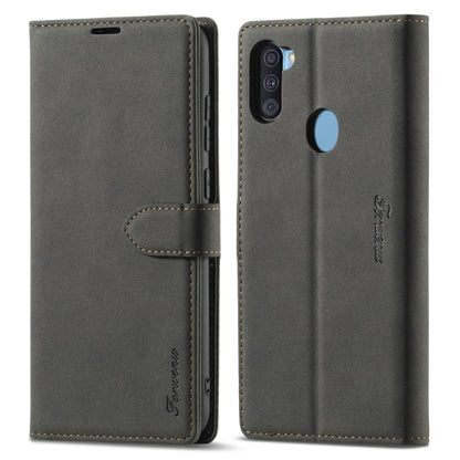 Forwenw F1 Series Matte Strong Magnetism Horizontal Flip Leather Case with Holder & Card Slots & Wallet & Photo Frame, For Samsung Galaxy A11, For Samsung Galaxy A21s, For Samsung Galaxy Note 9, For Samsung Galaxy Note 10, For Samsung Galaxy Note 10+��...
