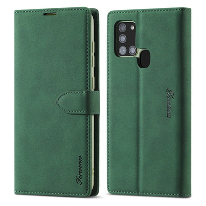 Forwenw F1 Series Matte Strong Magnetism Horizontal Flip Leather Case with Holder & Card Slots & Wallet & Photo Frame, For Samsung Galaxy A11, For Samsung Galaxy A21s, For Samsung Galaxy Note 9, For Samsung Galaxy Note 10, For Samsung Galaxy Note 10+��...