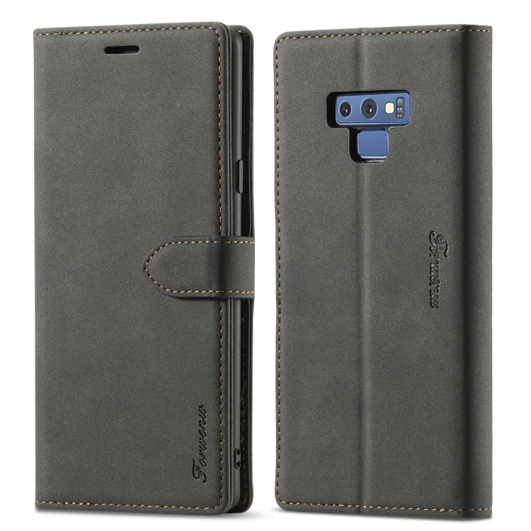 Forwenw F1 Series Matte Strong Magnetism Horizontal Flip Leather Case with Holder & Card Slots & Wallet & Photo Frame, For Samsung Galaxy A11, For Samsung Galaxy A21s, For Samsung Galaxy Note 9, For Samsung Galaxy Note 10, For Samsung Galaxy Note 10+��...