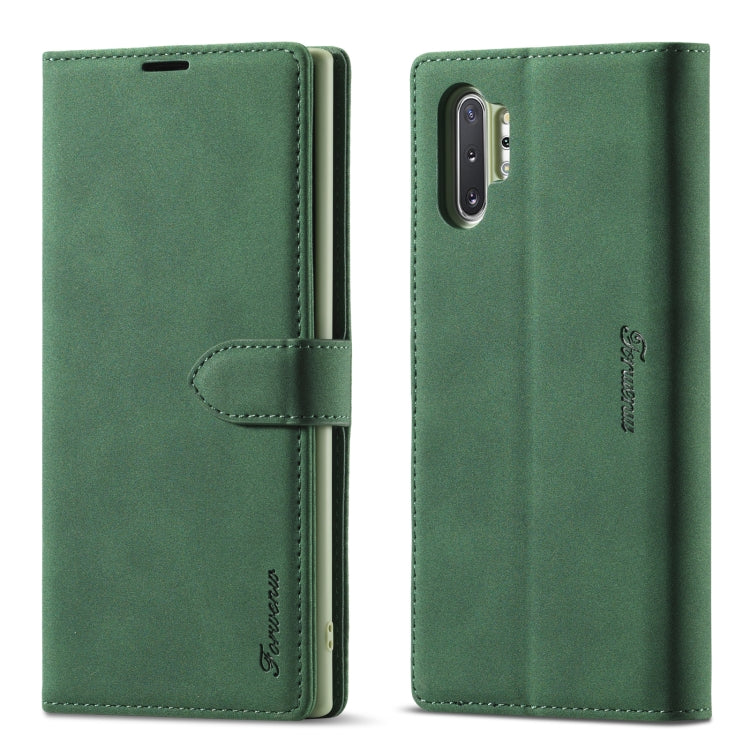 Forwenw F1 Series Matte Strong Magnetism Horizontal Flip Leather Case with Holder & Card Slots & Wallet & Photo Frame, For Samsung Galaxy A11, For Samsung Galaxy A21s, For Samsung Galaxy Note 9, For Samsung Galaxy Note 10, For Samsung Galaxy Note 10+��...