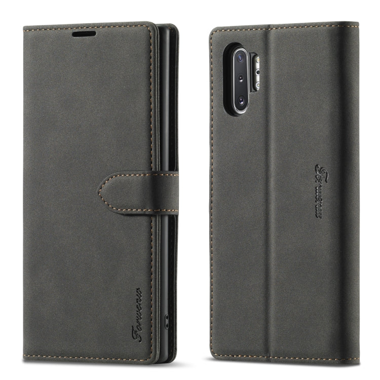 Forwenw F1 Series Matte Strong Magnetism Horizontal Flip Leather Case with Holder & Card Slots & Wallet & Photo Frame, For Samsung Galaxy A11, For Samsung Galaxy A21s, For Samsung Galaxy Note 9, For Samsung Galaxy Note 10, For Samsung Galaxy Note 10+��...