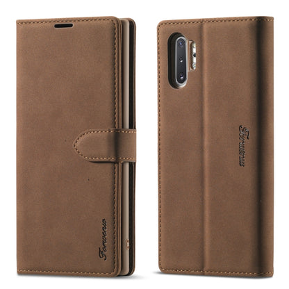 Forwenw F1 Series Matte Strong Magnetism Horizontal Flip Leather Case with Holder & Card Slots & Wallet & Photo Frame, For Samsung Galaxy A11, For Samsung Galaxy A21s, For Samsung Galaxy Note 9, For Samsung Galaxy Note 10, For Samsung Galaxy Note 10+��...