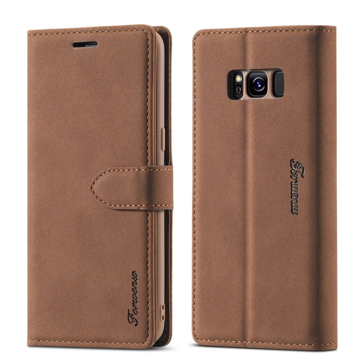 Forwenw F1 Series Matte Strong Magnetism Horizontal Flip Leather Case with Holder & Card Slots & Wallet & Photo Frame, For Samsung Galaxy A11, For Samsung Galaxy A21s, For Samsung Galaxy Note 9, For Samsung Galaxy Note 10, For Samsung Galaxy Note 10+��...