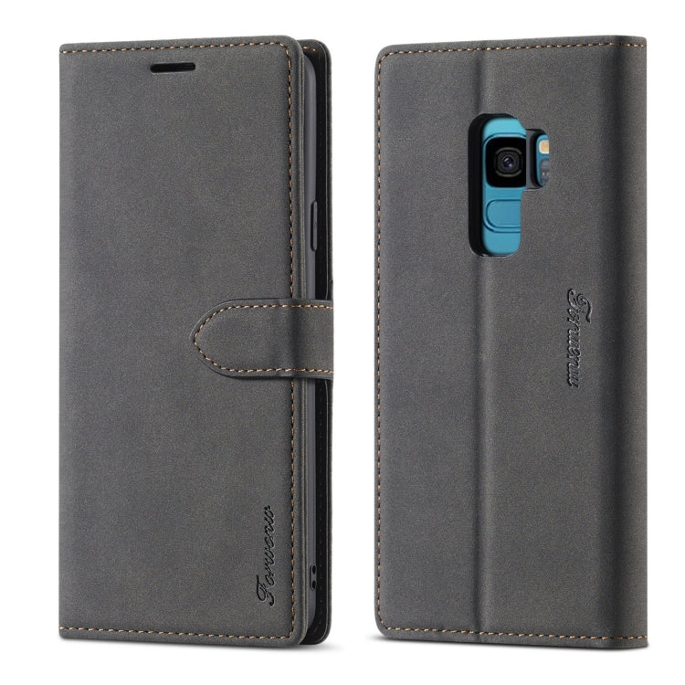 Forwenw F1 Series Matte Strong Magnetism Horizontal Flip Leather Case with Holder & Card Slots & Wallet & Photo Frame, For Samsung Galaxy A11, For Samsung Galaxy A21s, For Samsung Galaxy Note 9, For Samsung Galaxy Note 10, For Samsung Galaxy Note 10+��...
