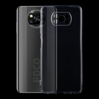 0.75mm Ultra-thin Transparent TPU Soft Protective Case, For Samsung Galaxy M51, For Xiaomi Poco X3