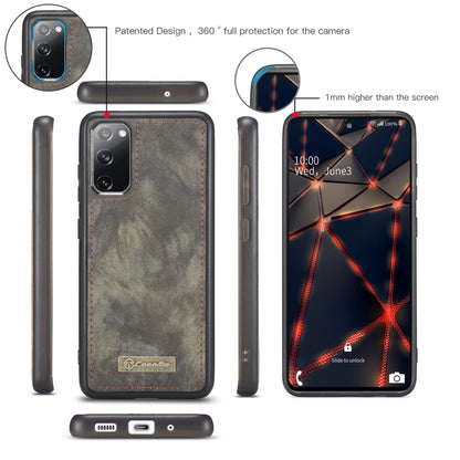 CaseMe 008 Detachable Multifunctional Horizontal Flip Leather Case with Holder & Card Slot & Zipper Wallet & Photo Frame