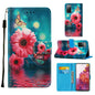 Colored Drawing Pattern Horizontal Flip Leather Case with Holder & Card Slot & Lanyard, For Samsung Galaxy S20 FE, For Samsung Galaxy S20 FE 5G