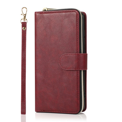 Zipper Wallet Bag Horizontal Flip PU Leather Case with Holder & 9 Card Slots & Wallet & Lanyard & Photo Frame, For Samsung Galaxy A51, For Samsung Galaxy A51 5G, For Samsung Galaxy A70, For Samsung Galaxy A71, For Samsung Galaxy A71 5G�����������������...