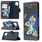 Colored Drawing Pattern Horizontal Flip Leather Case with Holder & Card Slots & Wallet, For Samsung Galaxy A42 5G
