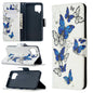 Colored Drawing Pattern Horizontal Flip Leather Case with Holder & Card Slots & Wallet, For Samsung Galaxy A42 5G