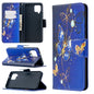 Colored Drawing Pattern Horizontal Flip Leather Case with Holder & Card Slots & Wallet, For Samsung Galaxy A42 5G
