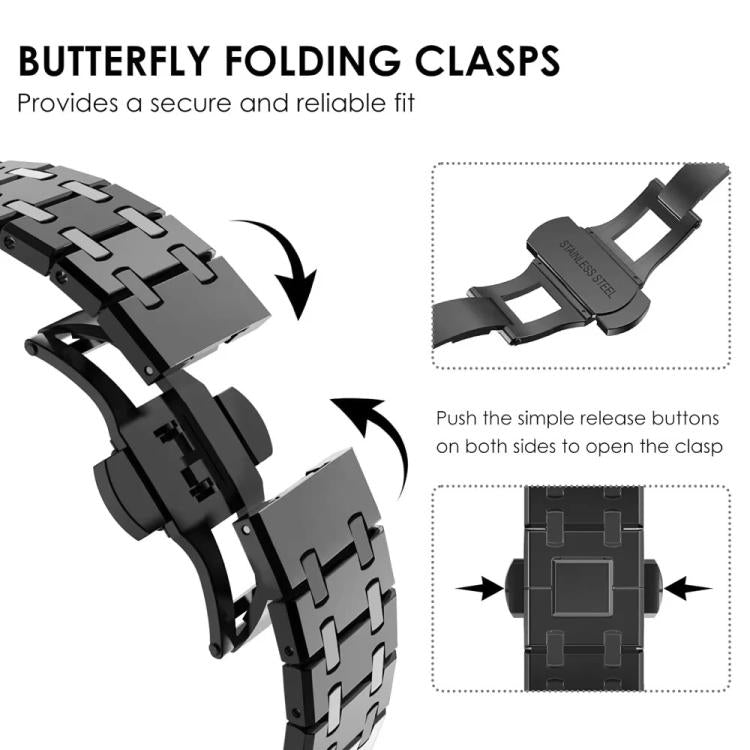 Butterfly Buckle Titanium Alloy Watch Band