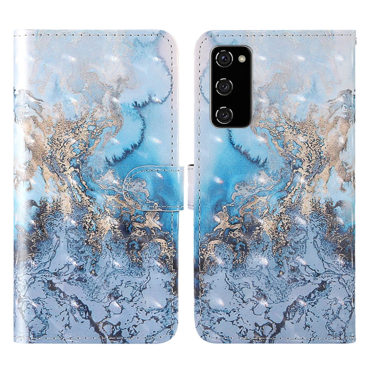 3D Painted Pattern Horizontal Flip TPU + PU Leather Case with Holder & Card Slots & Wallet & Lanyard