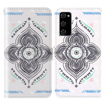 3D Painted Pattern Horizontal Flip TPU + PU Leather Case with Holder & Card Slots & Wallet & Lanyard