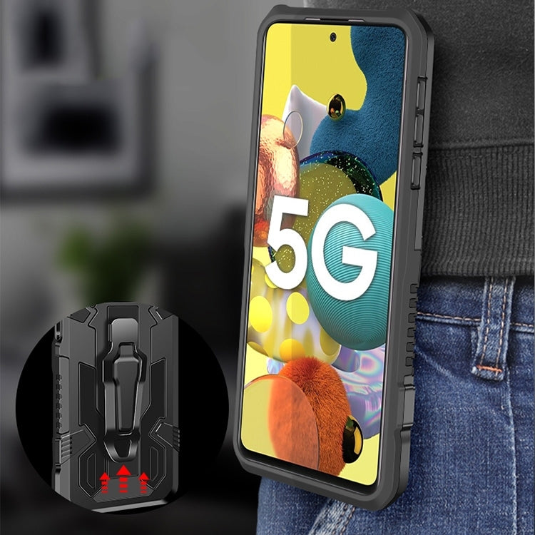 Machine Armor Warrior Shockproof PC + TPU Protective Case, For Samsung Galaxy A51 5G, For Samsung Galaxy M31s