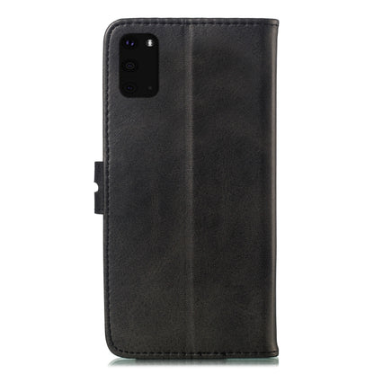 Embossed Happy Cat Pattern Horizontal Flip Leather Case with Holder & Card Slots & Wallet, For Samsung Galaxy S20 FE