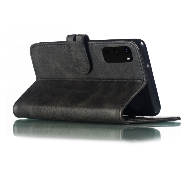 Embossed Happy Cat Pattern Horizontal Flip Leather Case with Holder & Card Slots & Wallet, For Samsung Galaxy S20 FE