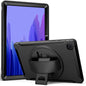 360 Degree Rotation PC + TPU Protective Case with Holder & Hand Strap, For Samsung Galaxy Tab A7 10.4 (2020)
