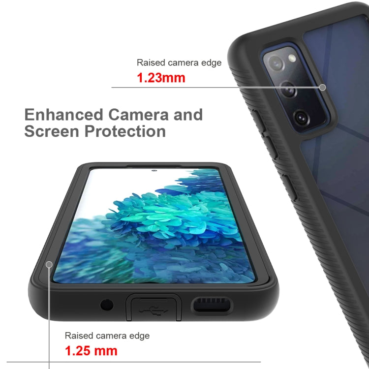 Starry Sky Solid Color Series Shockproof PC + TPU Protective Case