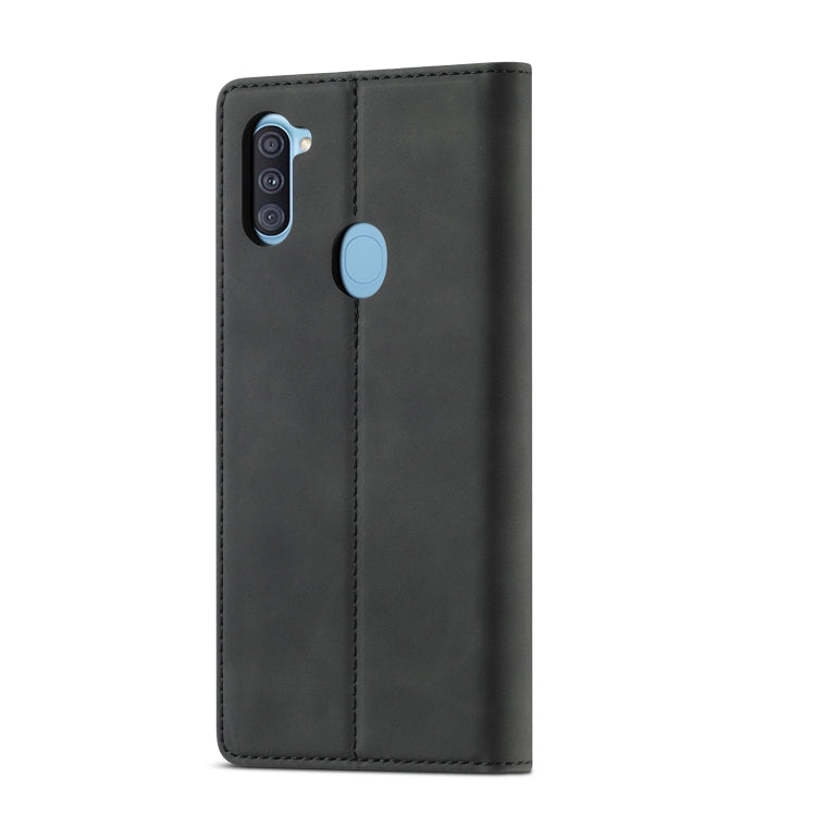 LC.IMEEK Strong Magnetism Ultra-thin Horizontal Flip Shockproof Matte TPU + PU Leather Case with Holder & Card Slots & Wallet, For Samsung Galaxy A11 / M11, For Samsung Galaxy A21s, For Samsung Galaxy A71 / M70s, For Samsung Galaxy A51 / M40s����������...